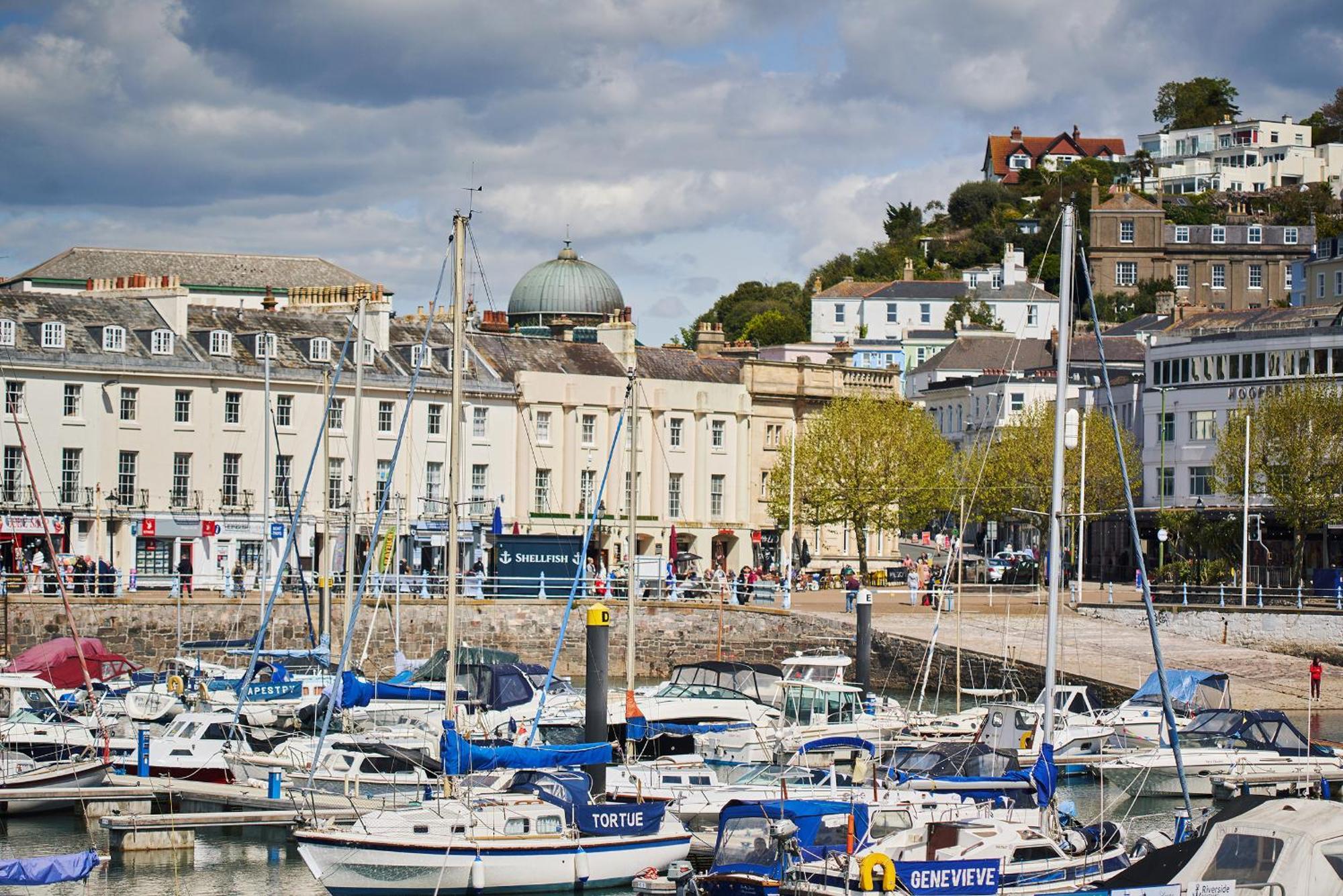The Moorings - Stylish Duplex Apartment On Torquay Harbourside Extérieur photo